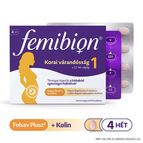 Femibion 1 Korai várandósság filmtabletta (4 heti adag) 28 db - Image 4