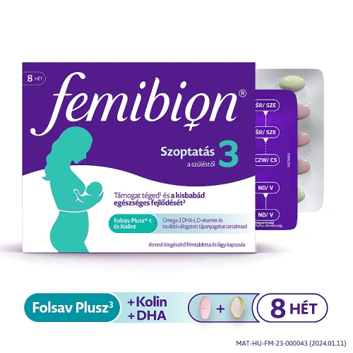 Femibion 3 filmtabletta+kapszula (8 heti adag) 56 db+56 db - Image 3