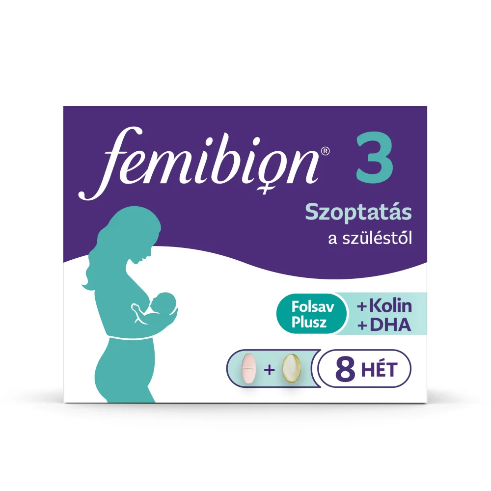 Femibion 3 filmtabletta+kapszula (8 heti adag) 56 db+56 db - Image 9