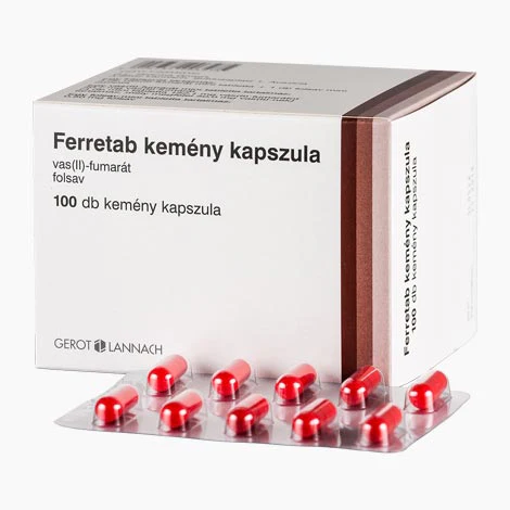 Ferretab kemény kapszula 100 db - Image 2