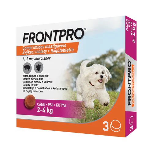 Frontpro 11,3 mg rágótabletta 2-4 kg kutyáknak 3 db - Image 2