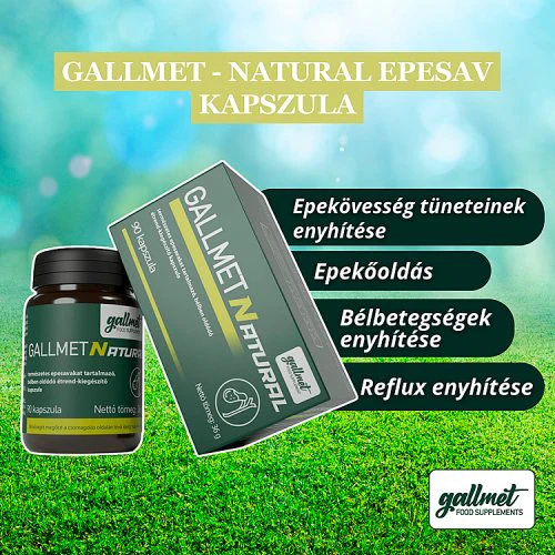 Gallmet Natural étrend-kiegészítő kapszula 90 db - Image 4