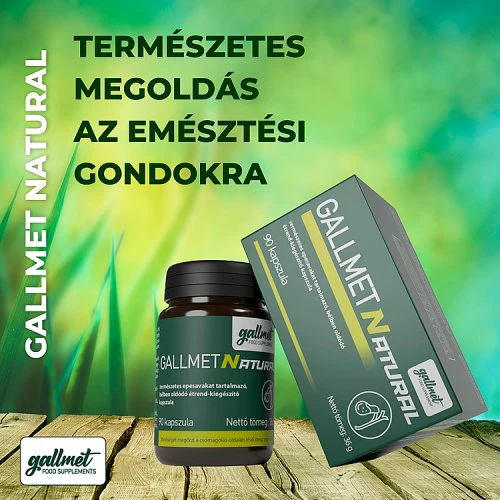 Gallmet Natural étrend-kiegészítő kapszula 90 db - Image 7