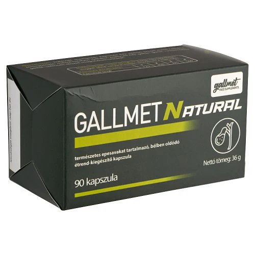 Gallmet Natural étrend-kiegészítő kapszula 90 db - Image 8