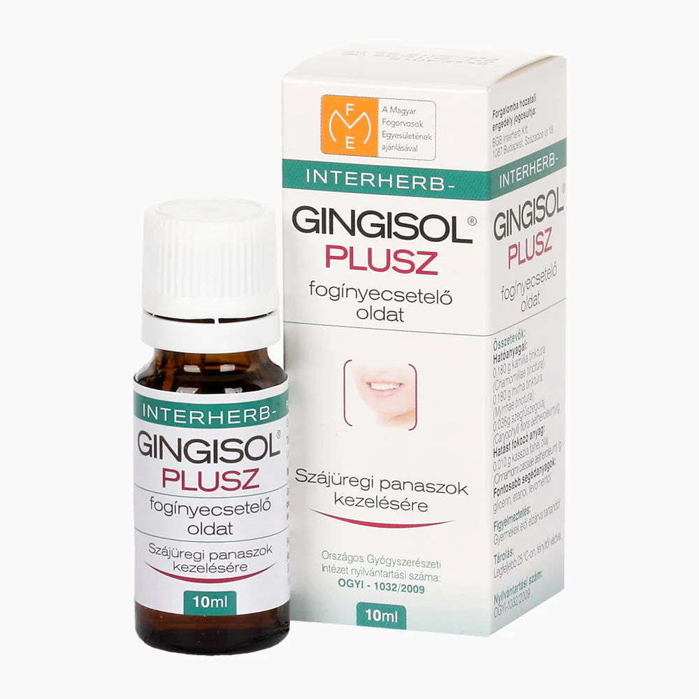 INTERHERB Gingisol Plusz fogínyecsetelő oldat 10ml - Image 2