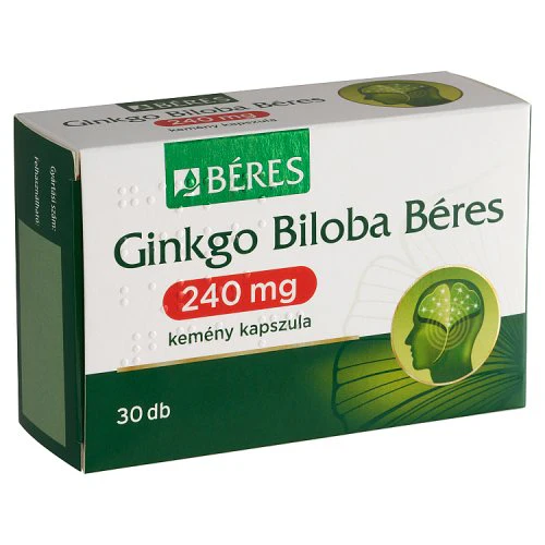 Béres Ginkgo Biloba 240mg kemény kapszula 30 db - Image 3