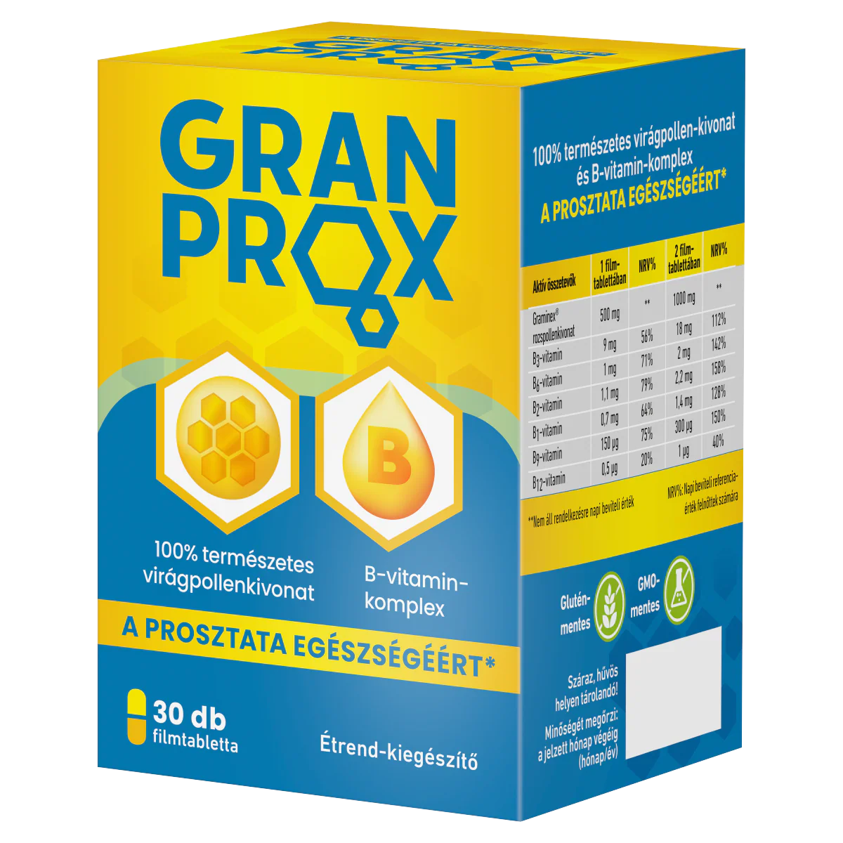 Granprox étrend-kiegészítő filmtabletta 30 db - Image 3