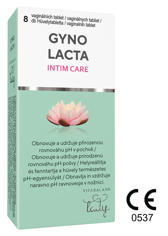 Gyno Lacta Intim Care hüvelytabletta 8 db - Image 2