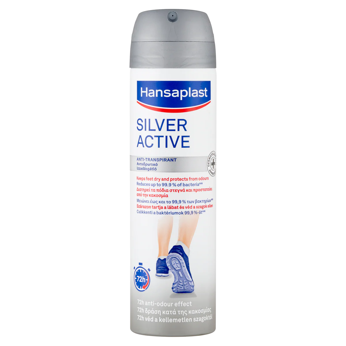 Hansaplast Silver Active lábspray 150ml - Image 3
