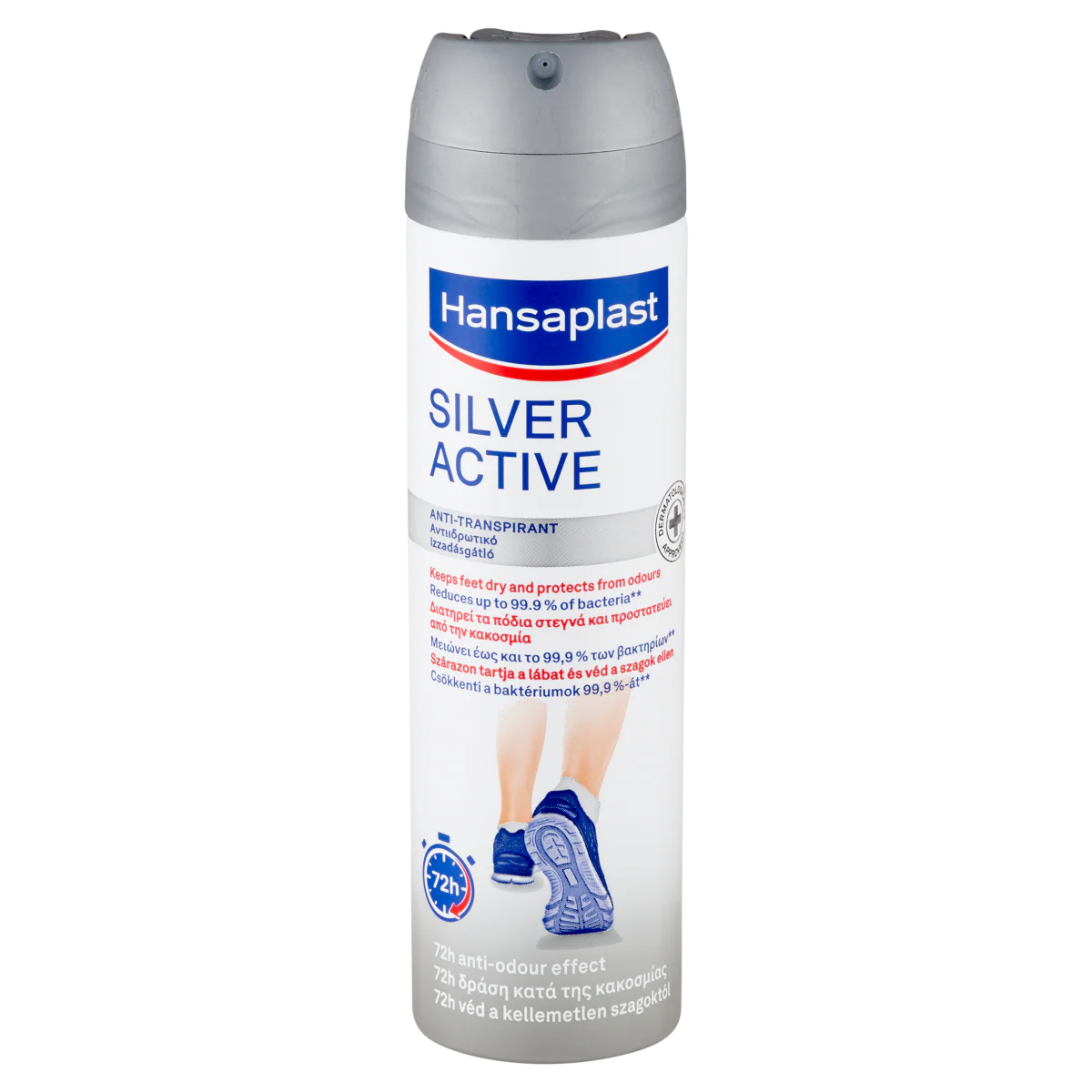 Hansaplast Silver Active lábspray 150ml - Image 4