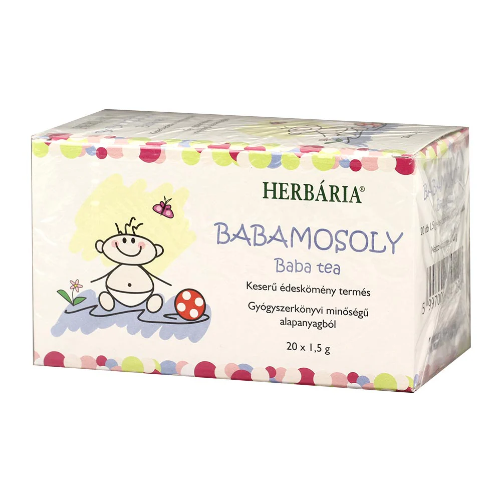 HERBÁRIA filteres borítékolt babamosoly tea 20 db