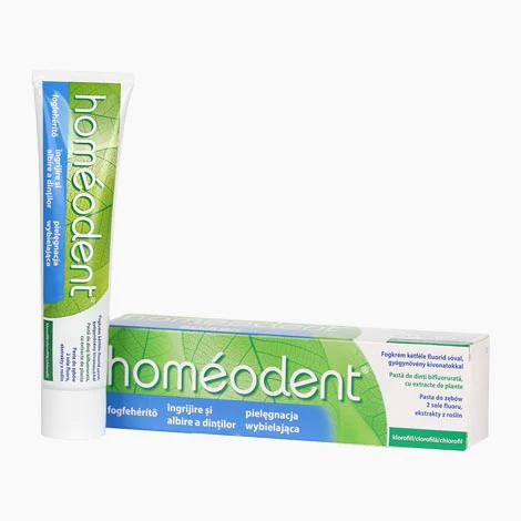 Homéodent ápoló fogfehérítő fogkrém klorofill aromával 75ml - Image 2