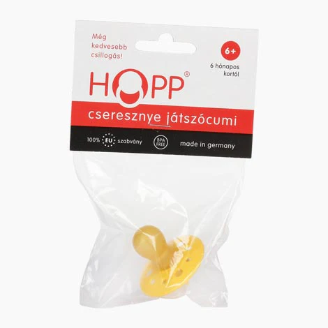 HOPP játszócumi cseresznye alakú 6 hónapos kortól 1 db - Image 2