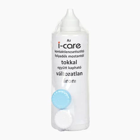 I-Care kontaktlencse tisztító folyadék 350ml - Image 2