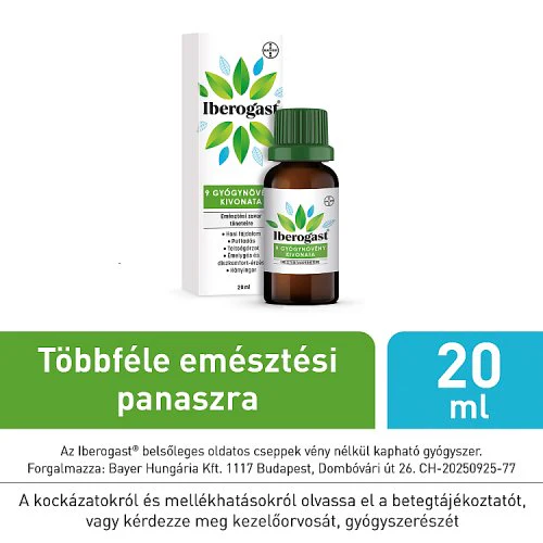 Iberogast emésztési panaszok széles spektrumára 20ml - Image 3