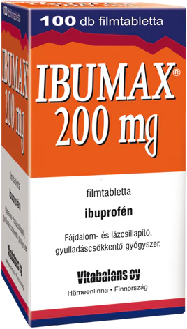 Ibumax 200 mg filmtabletta 100 db - Image 2