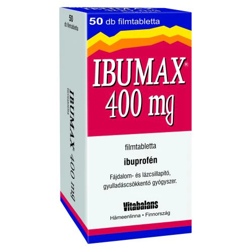 Ibumax 400 mg filmtabletta 50 db