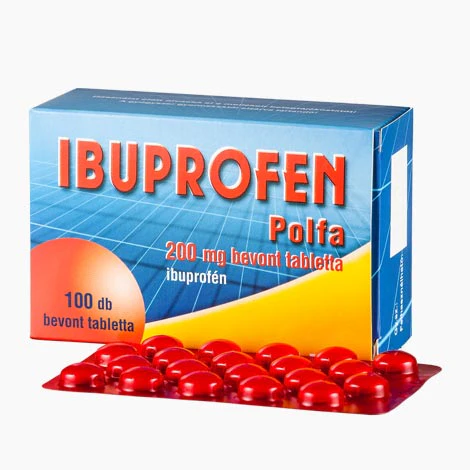 Ibuprofen Polfa 200 mg bevont tabletta 100 db - Image 2