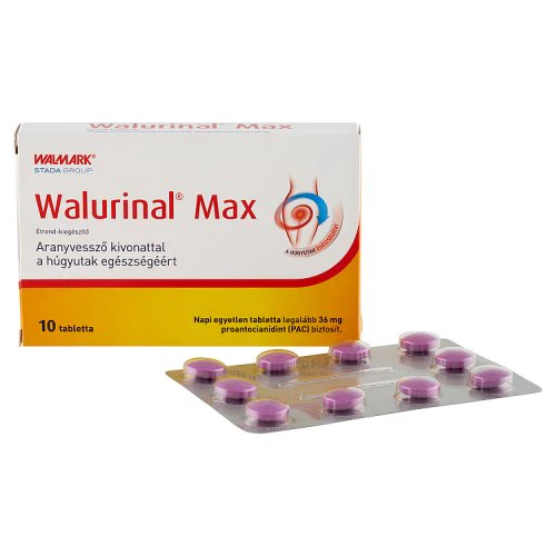Walurinal Max aranyvesszővel tabletta 10 db - Image 2