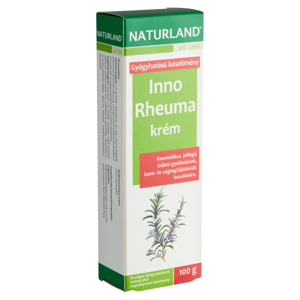 NATURLAND Inno Rheuma krém 100 g - Image 6