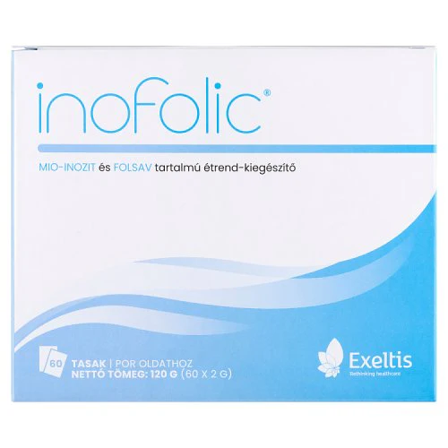 Inofolic mio-inozitot Ă©s folsavat tartalmazĂł Ă©trend-kiegĂ©szĂtĆ granulĂĄtum 60 db