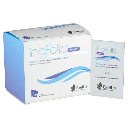 Inofolic Prémium étrend-kiegészítő por 60 db - Image 2
