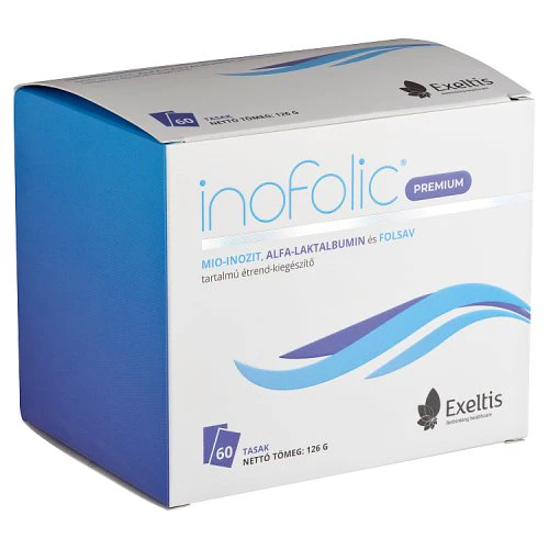 Inofolic Prémium étrend-kiegészítő por 60 db - Image 3