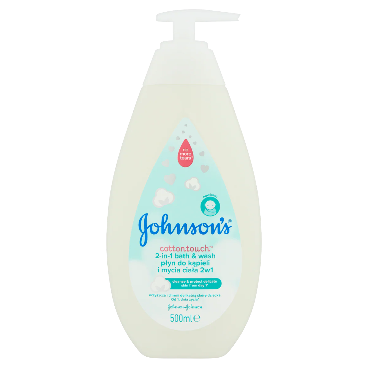 Johnson's CottonTouch fürdető 2in1 500ml - Image 2