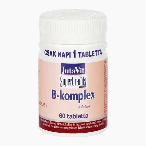 JutaVit B-komplex + folsav tabletta 60 db - Image 2