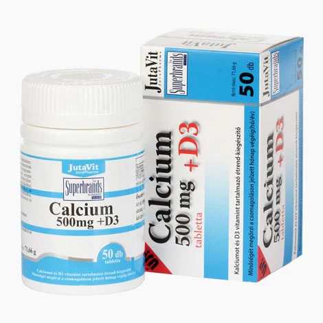 JutaVit Calcium 500 mg tabletta 50 db - Image 2