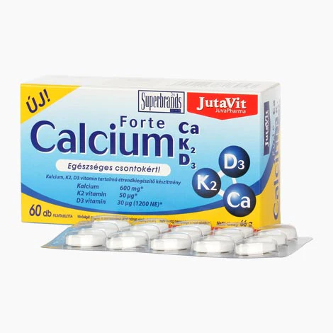 JutaVit Calcium Forte + K2 + D3 tabletta 60 db - Image 2