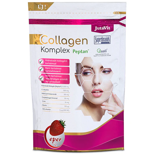 JutaVit Collagen Komplex por eper ízben 387g