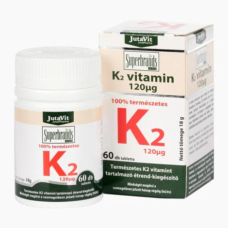 JutaVit K2 vitamin 120 mcg tabletta 60 db - Image 2