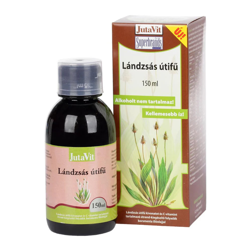JutaVit Lándzsás útifű szirup 150ml