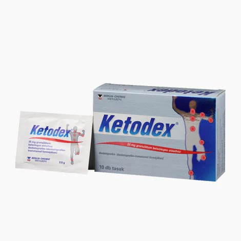 Ketodex 25 mg granulátum belsőleges oldathoz 10 db - Image 2