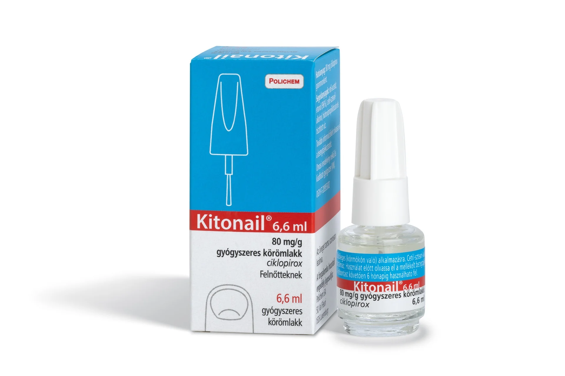 Kitonail 80 mg/g gyógyszeres körömlakk 1x6,6ml - Image 4