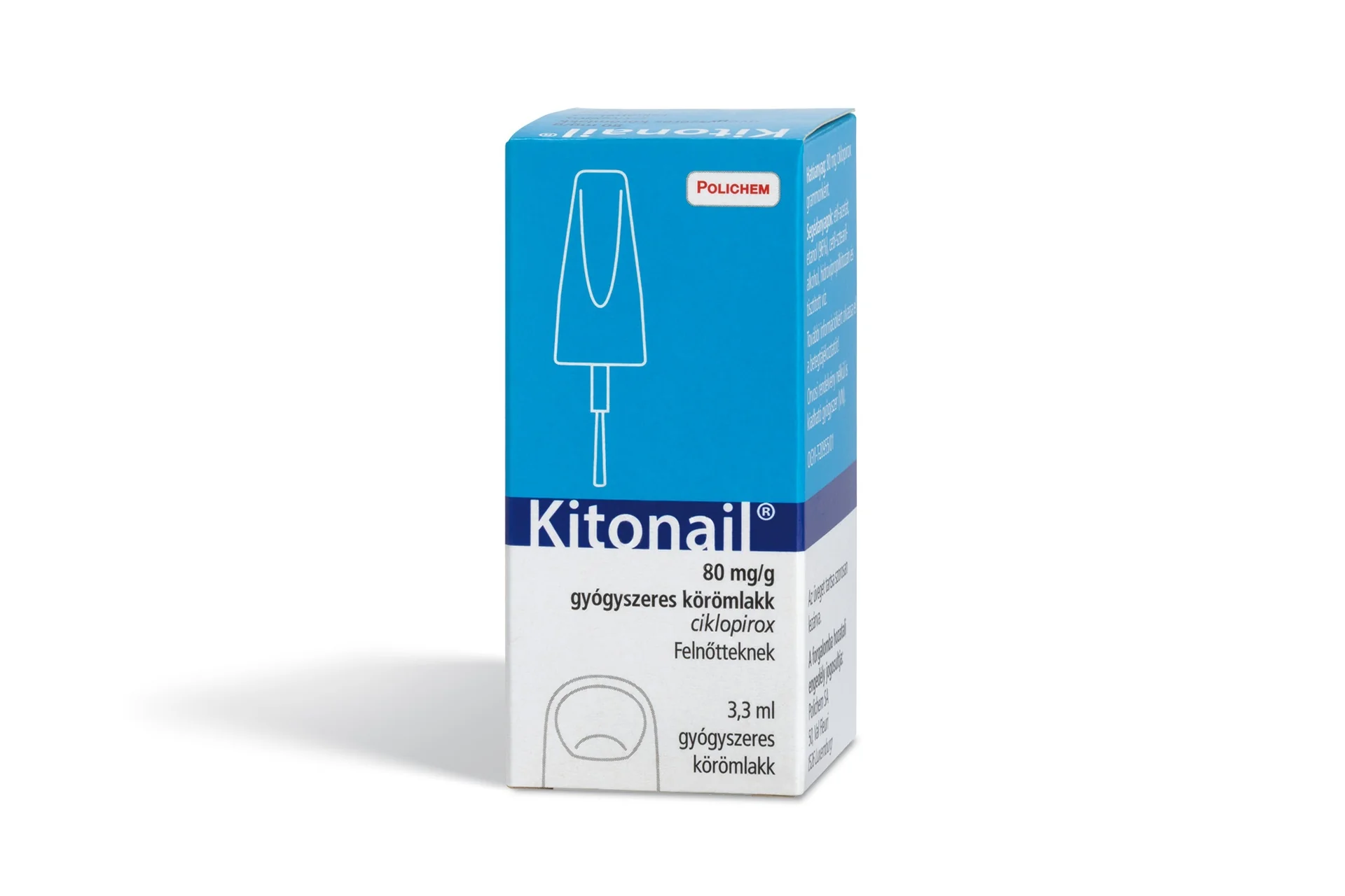 Kitonail 80mg/g gyógyszeres körömlakk 3,3ml - Image 4