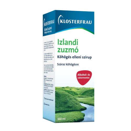 Klosterfrau Izlandi zuzmó szirup köhögés ellen 100ml - Image 2