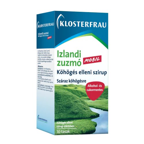 Klosterfrau Izlandi zuzmó szirup tasakban 10x10ml - Image 2