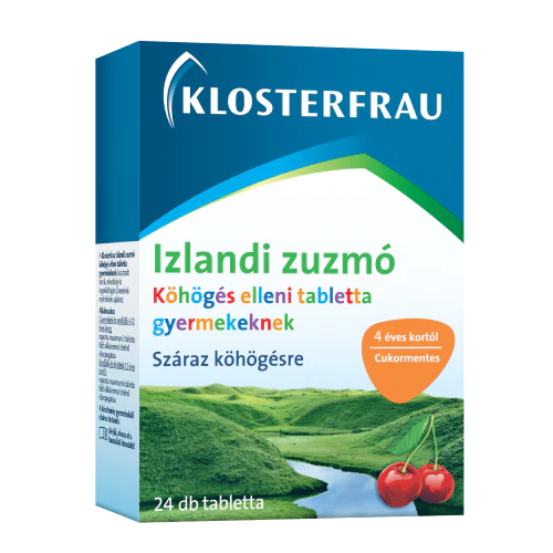 Klosterfrau Izlandi zuzmó tabletta köhögés ellen gyermekeknek 24 db - Image 2