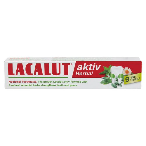 Lacalut Aktiv Herbál fogkrém 75ml - Image 2
