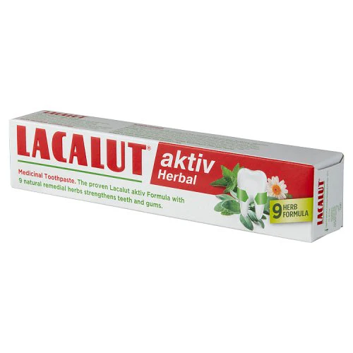 Lacalut Aktiv Herbál fogkrém 75ml - Image 3