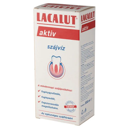 Lacalut Aktiv szĂĄjvĂz 300 ml - Image 3