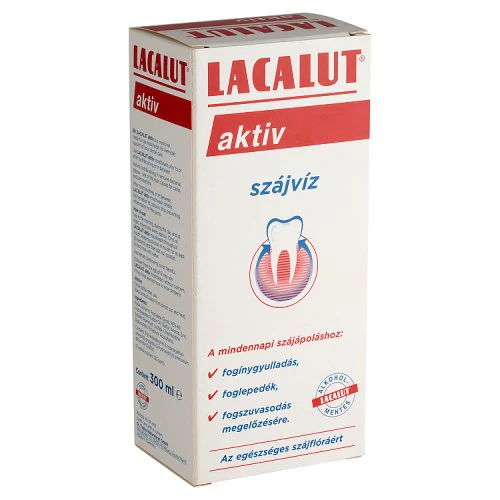 Lacalut Aktiv szĂĄjvĂz 300 ml - Image 4