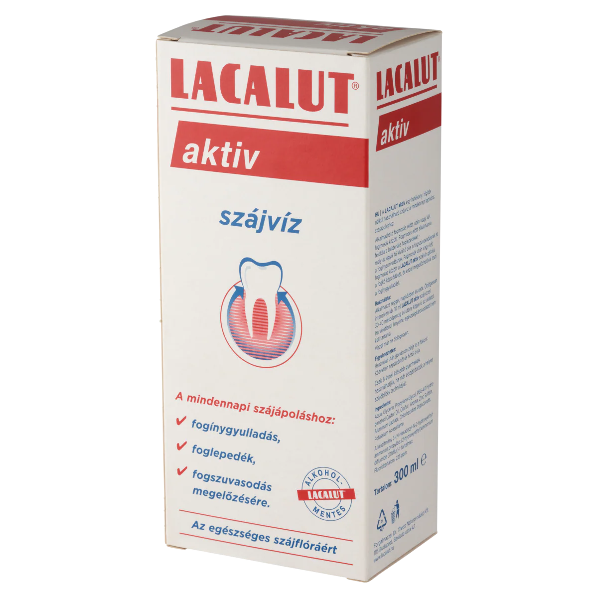 Lacalut Aktiv szĂĄjvĂz 300 ml - Image 5