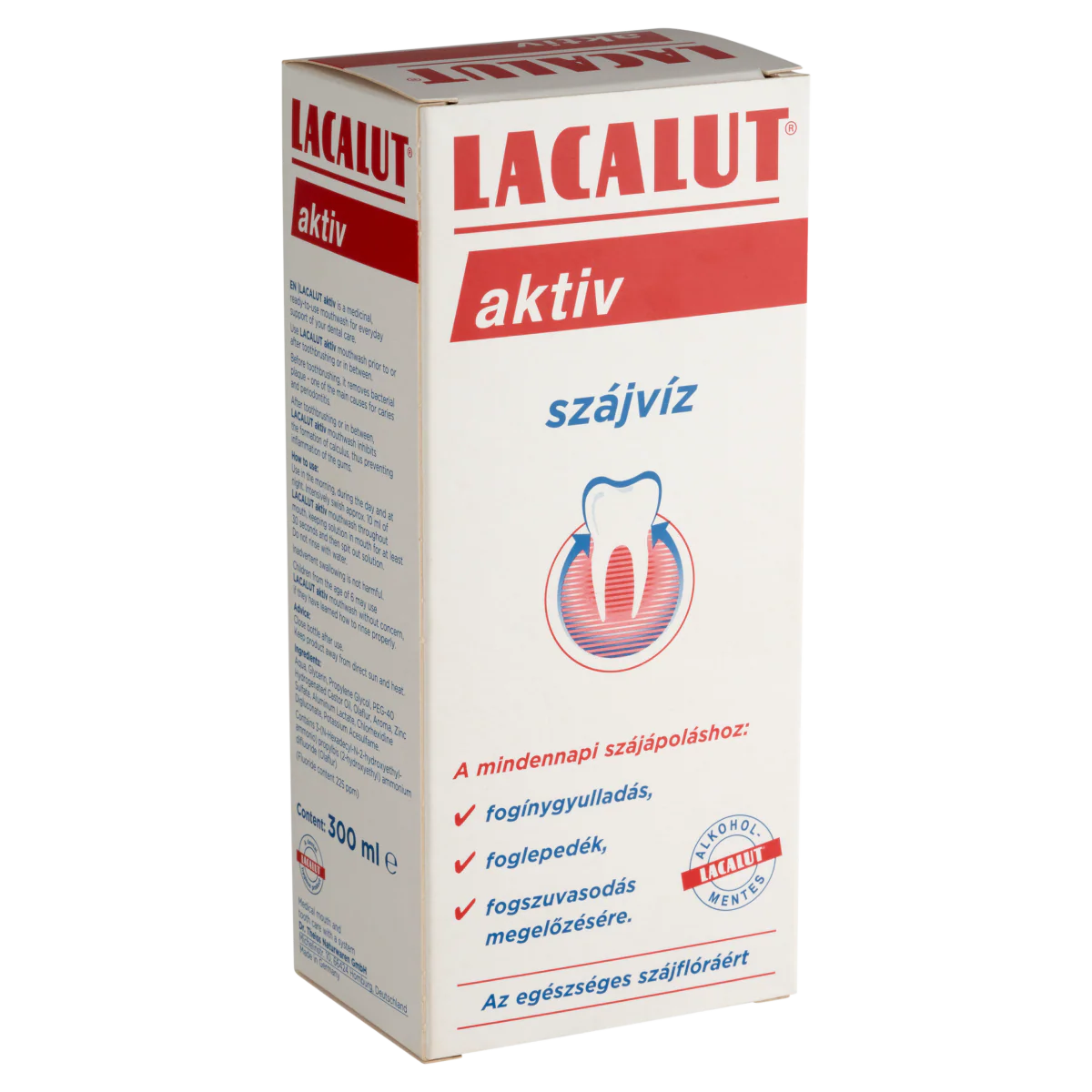 Lacalut Aktiv szĂĄjvĂz 300 ml - Image 6