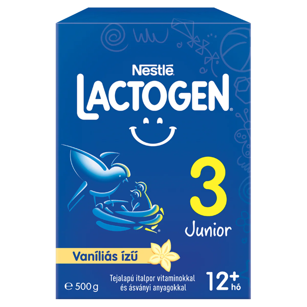 Lactogen 3 Junior tejalapú italpor 12+ vanília 500g - Image 2