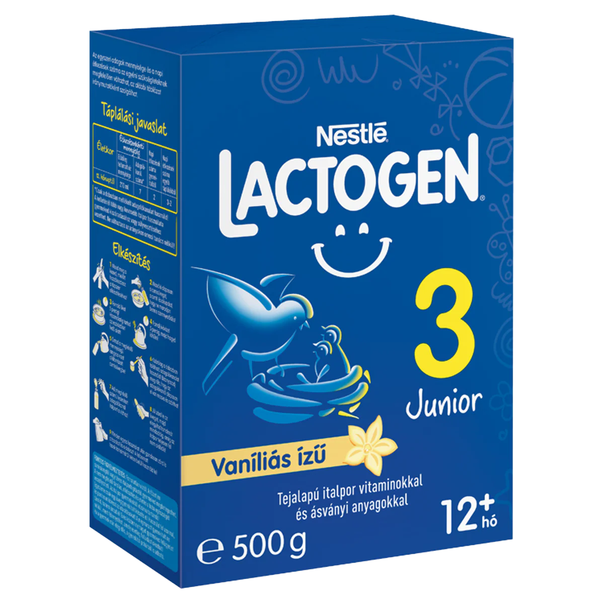 Lactogen 3 Junior tejalapú italpor 12+ vanília 500g - Image 3