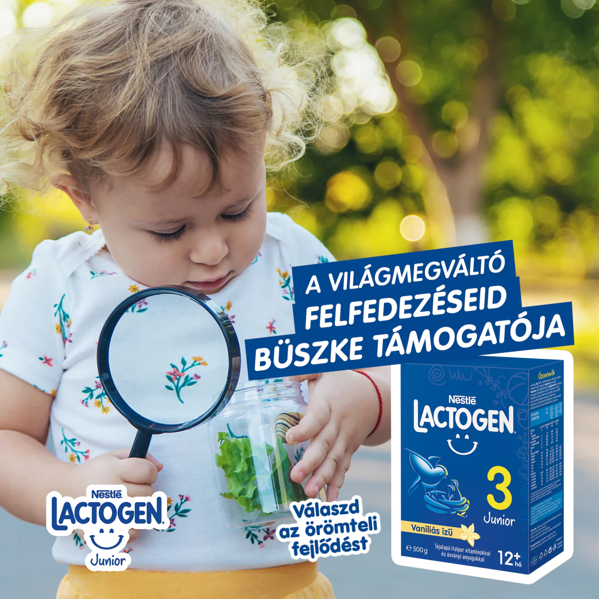 Lactogen 3 Junior tejalapú italpor 12+ vanília 500g - Image 6