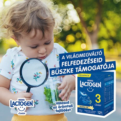 Lactogen Junior 3 tejalapú italpor 12+ vanília 1000g - Image 2